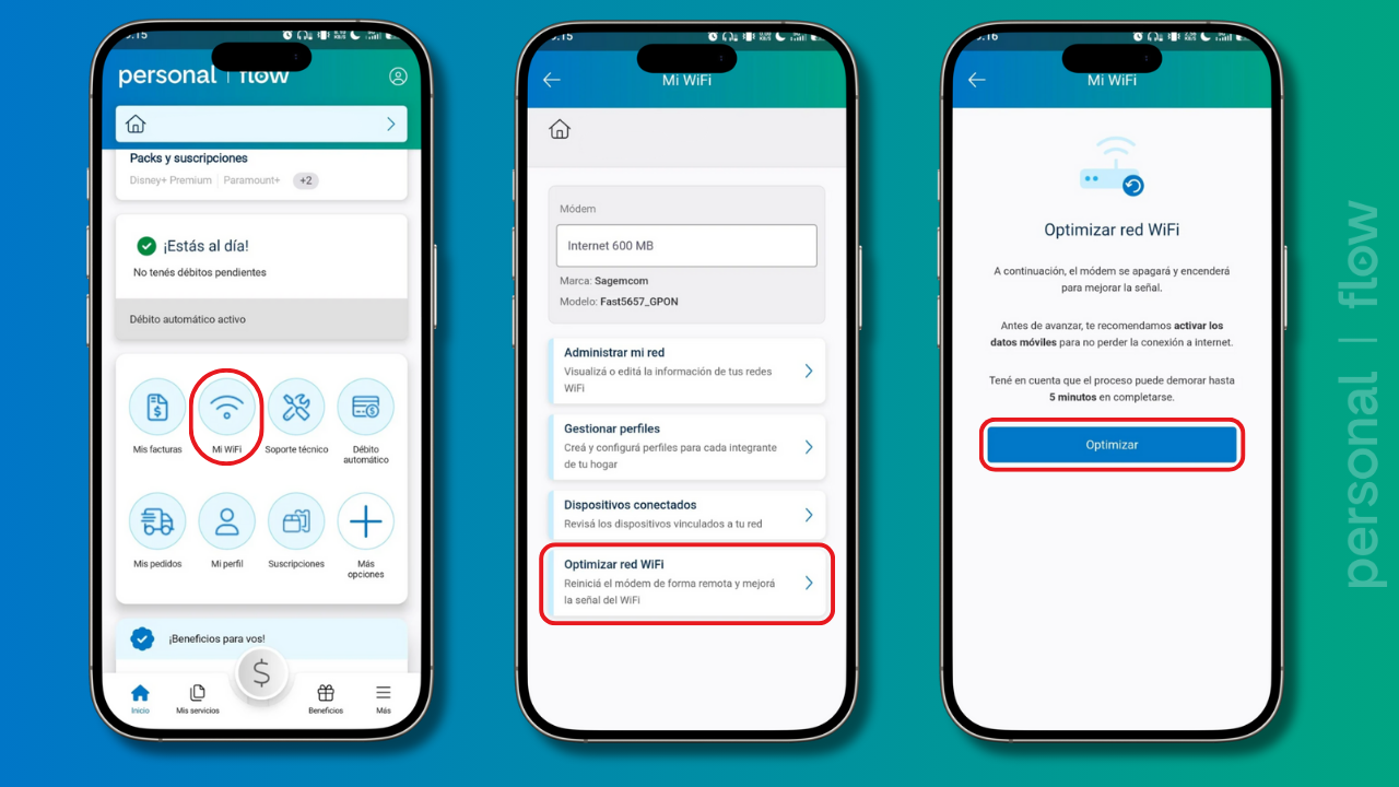 Optimizar redes Wi-Fi